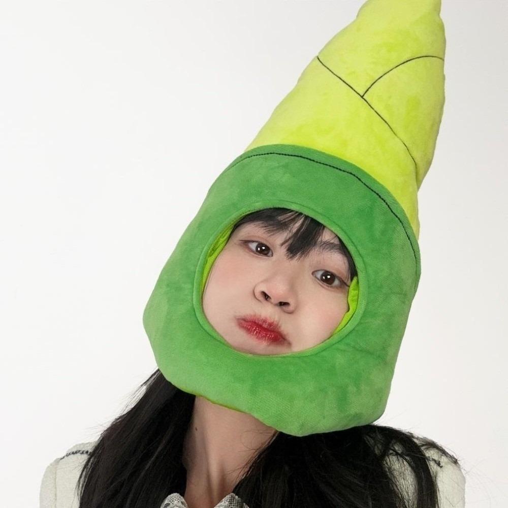 Creative Fruit and Vegetable Hat Playful Pullover Cap Lemon Nutrition Month Hat  Kids Adults