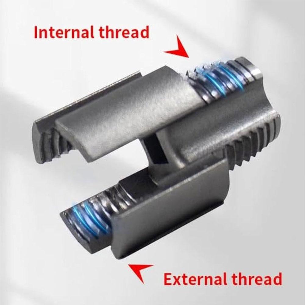 Интегрированный инструмент для нарезания внутренней и внешней резьбы на трубах, инструмент для нарезания резьбы на трубах, набор метчиков и плашек для пластиковых труб для нарезания резьбы и клупп для труб