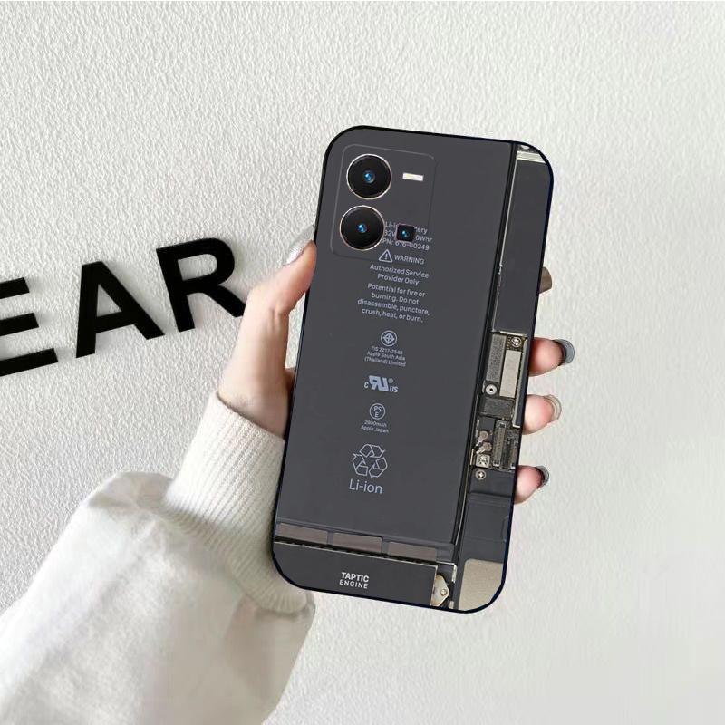 Батарея, материнская плата, чехол для телефона для VIVO V21E V21 V23 V23E V2109 V20 V25e V25 V17 NEO X60 X80Pro X90 X80 Lite Funda