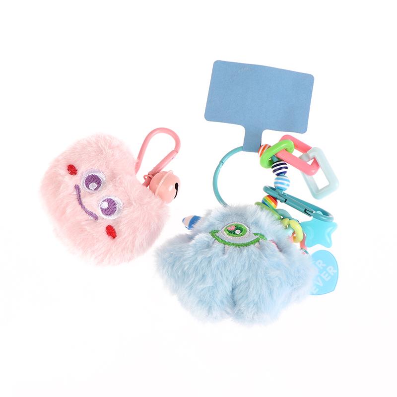 Kawaii One Big Eye Monster Plush Pet Lovers Брелок Подвеска Пары Брелок Подвески Автомобильный Брелок