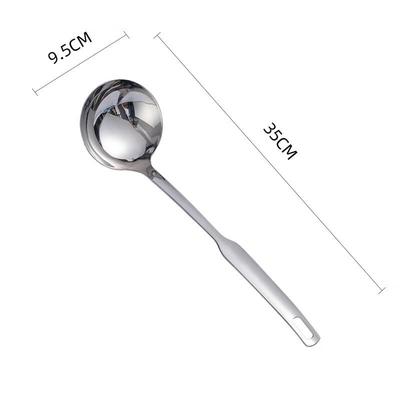 ZISIZ Утолщенный набор половников из нержавеющей стали (2-Pack)