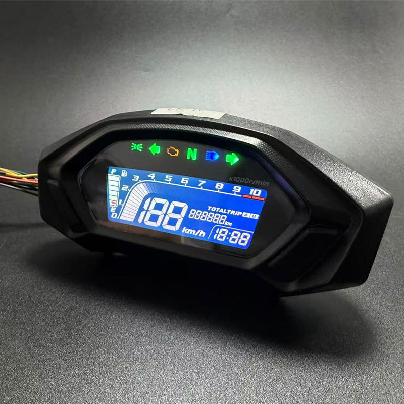 New Motorcycle Accessories Speedometer Moto Digital Dashboard Tachometer Display Panel for Honda CBF190R CBF 190 CB190 CB 190