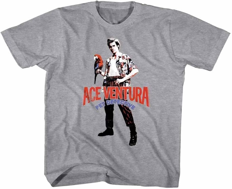 Ace Ventura Pet Detective Parrot Movie Poster Kids T Shirt Boy Girl Toddler Baby