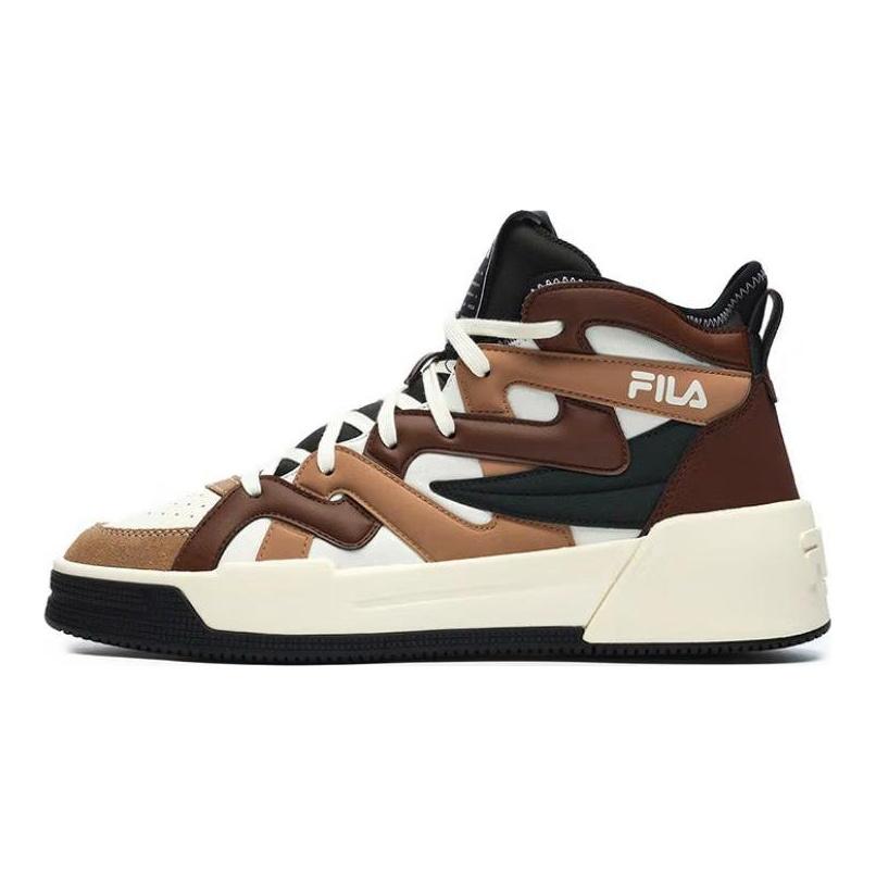 Fila Salto FX Повседневные полувысокие кеды для скейтбординга Мужские кроссовки Коричневые F12M243601FCA