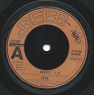 7-дюймовая пластинка ZERO (48) - Ангелы BEEB014 BeeB 1975 UK Саундтреки и Мюзиклы Б/У