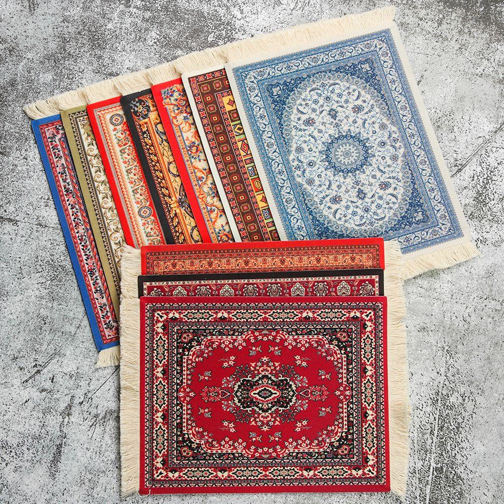 Подставка резиновая противоскользящая прочная настольная декоративная подставка для мышей коврик для стола подушка для мыши персидский ковер стиль