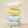 with Cover Little Bear Ice Grid Food Grade Press Ice Cube Box Silicone Ice Cube Mold  Summer