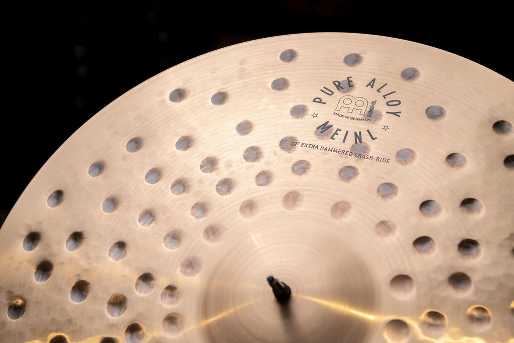 Тарелки MEINL серии Pure Alloy Crash Ride тарелки Extra Hammered Crash Ride PA22EHCR 22" []