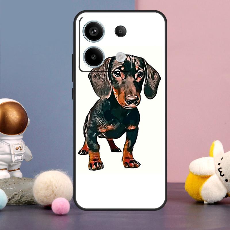 Dachshund Dackel Dog Case For Xiaomi Redmi Note 15 Pro Plus 10 11 12 13 14 Pro Redmi 15 15C 14C 10C 12C 13C Cover