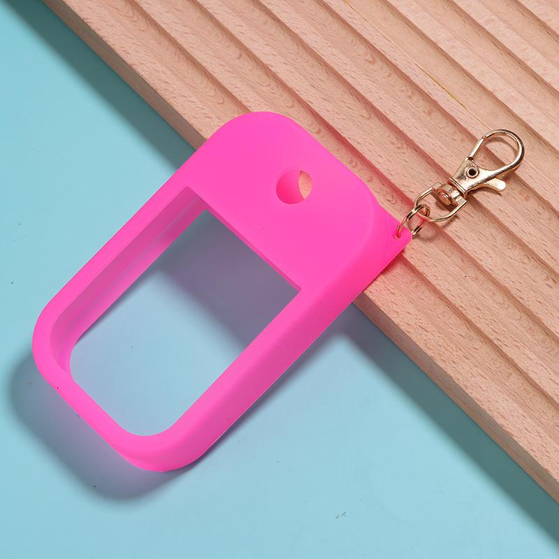 Universal Silicone Sleeve Reusable Hand Sanitizer For 30Ml Card Spray Bottle With Silicone Sleeve Separate Bottle