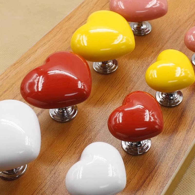 4/2/1PC Handle Toilet Press Button Heart Shaped Press Tank Push Switch Toilet Bathing Room Decor Water Press Flush Button Tools