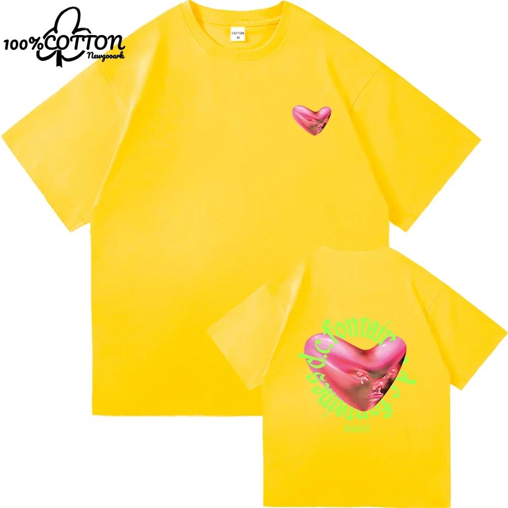 2024 Fontaines D.C.Romance T Shirt in The Modern World  Clothing Harajuku T-Shirt Unisex High Quality Tops Cotton S-6XL