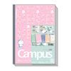 Showa Note Doraemon Notebook Campus Dotted B Ruled 5 Pack LOVE DORAEMON 119214004