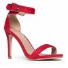 Women Sandals Summer Classic Sexy Pumps Open Toe Ankle Strap Stiletto Dress 11cm High Heels Elegant Party Wedding Shoes