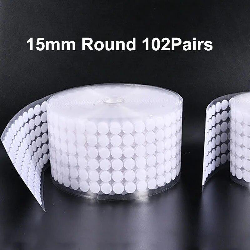 10 мм черная суперклеевая самоклеящаяся лента-липучка диаметром 10 мм аксессуары для ручного шитья своими руками