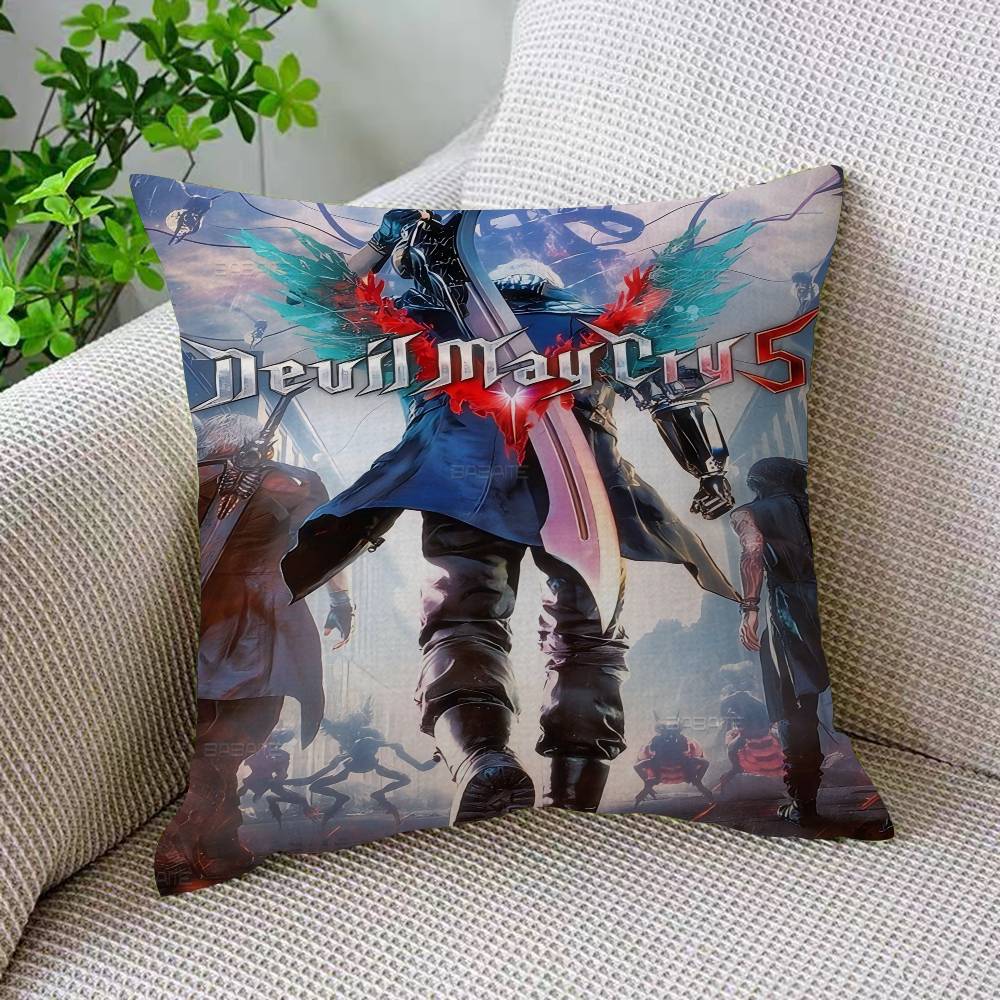 D-DevilS May Cry-S Наволочка Полиэстер Подушки для Дивана Декоративные Подушки Декор для Дома Наволочка