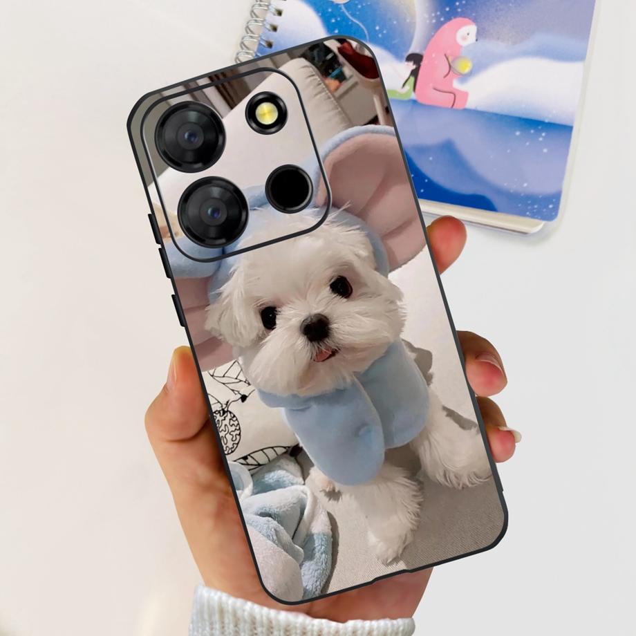 Для телефона Itel A60 A70 A27 A48 Чехол Задняя крышка Матовый Тонкий Мягкий ТПУ Силиконовый Бампер Детская Мода Мультяшный Узор Fundas ITELA60s
