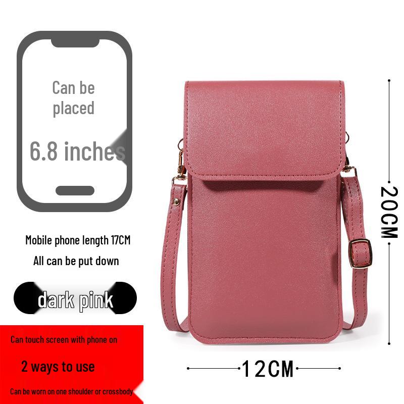 2023 Korean Style Women's Touch Screen Crossbody Phone Bag - Summer Trend Mini Fashion