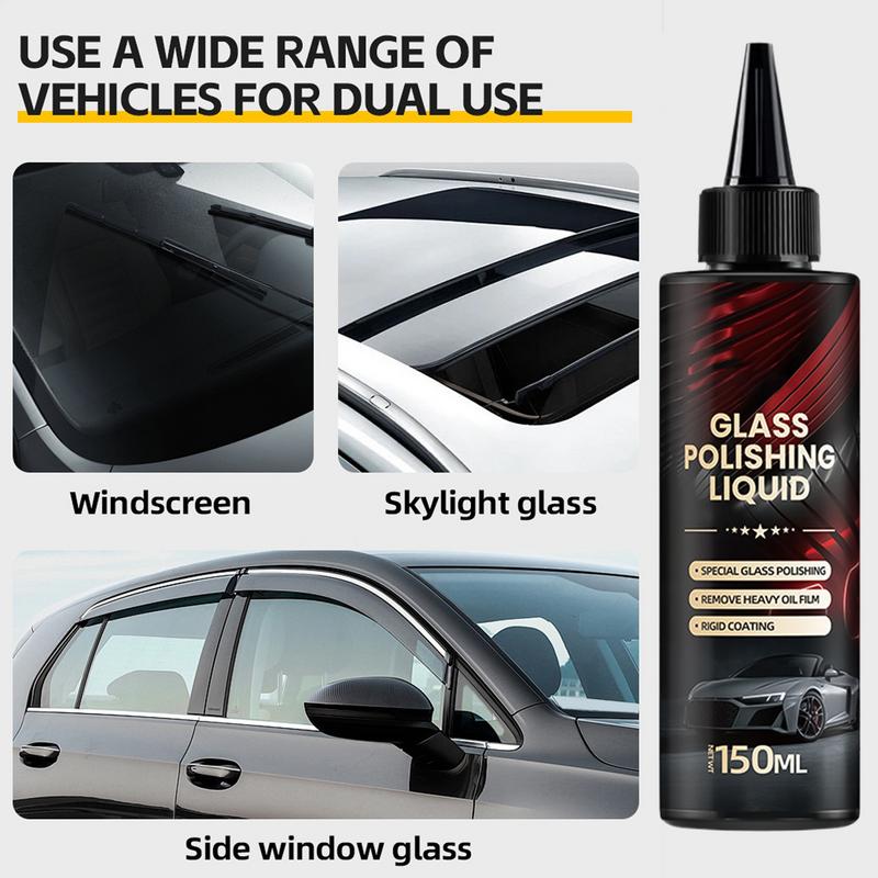 Средство для покрытия автомобиля 150 мл Защита от царапин на стекле Средства для ухода за экстерьером автомобиля Автомобильная полировальная жидкость для полировки