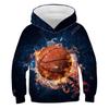 Hoodies 3D Print  Basketball Sweatshirts Boys Girls Hooded Sweatshirts Kids Fashion Street Harajuku Pullovers Tracksuits Coat
