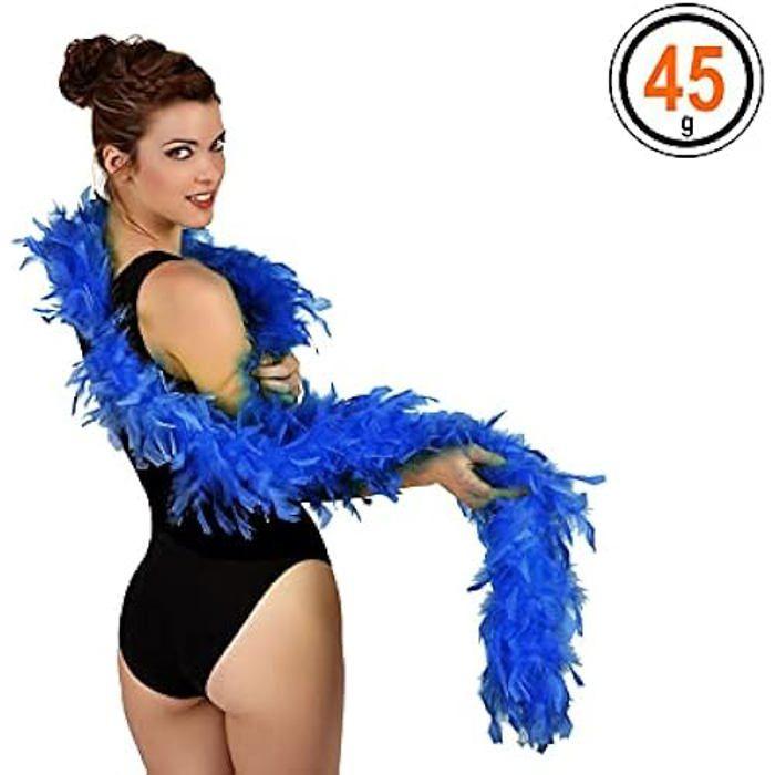 Боа из ткани для карнавала - ATOSA - синий - 13 цветов - этнический стиль