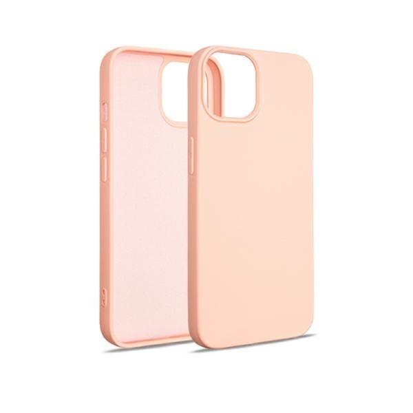 Beline Etui Silicone Iphone 14 / 13 6.1" Różowo-Złoty/Rose Gold