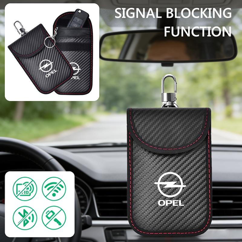 Чехол для автомобильного ключа Сумка-блокиратор сигнала Карман с RFID-защитой Для Opel Astra G H J K F Corsa D Zafira B Insignia Mokka Regal Аксессуары