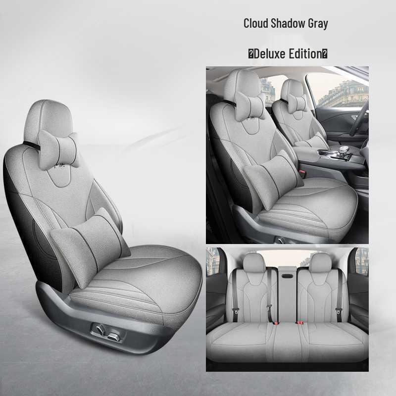 Всесезонные льняные чехлы на сиденья для Hongqi EQM5 Travel Edition EV