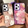 Красивый Розовое Золото Арт Мягкий Чехол для Телефона для Samsung Galaxy S24 S25 FE S26 Edge S23 Ultra S22 Plus S21 + Ударопрочная Задняя Крышка Sh
