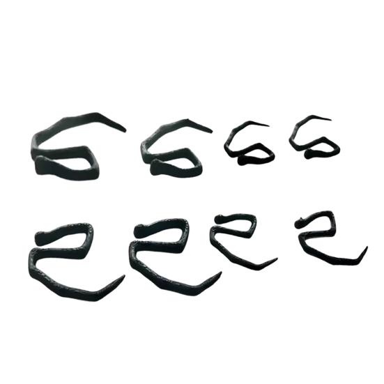 Паучьи носовые аксессуары Реалистичный 8-ногий Декор для фейкового носа для костюма на Хэллоуин, косплея Легкий пластиковый забавный реквизит для вечеринки