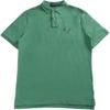 Поло с вышивкой логотипа Мужские топы Зеленый 710534735-450