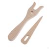Lucet Fork Cordmaking Braiding Weaving Tool for Knitters, Crocheters Artists
