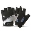 Men Women Half-Finger Gym Cycling Gloves Breathable Ice Silk Anti-Slip Wear-Resistant Nylon Workout