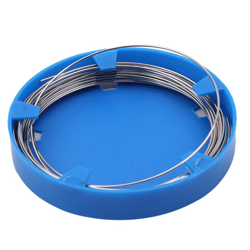 Стоматологическая проволока из нержавеющей стали 0,5/0,6/0,7/0,8/0,9/1,0 мм для хирургических инструментов для ортодонтических зубов