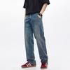 Весна и Лето Новые Мужские Свободные Прямые Американский Кэжуал Стрейч Джинсы Брюки Мужские