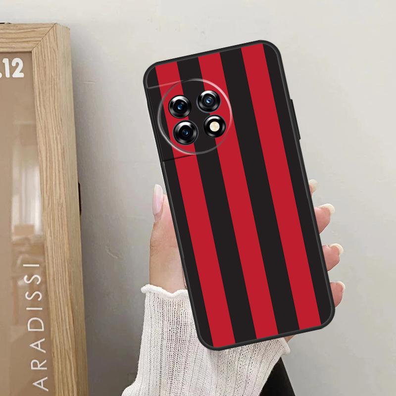 Стильный чехол Milan со полосками для OnePlus 12 11 9 10 Pro 9RT 10T 10R 12R OnePlus Nord 2 CE 3 Lite CE4 N10 N20