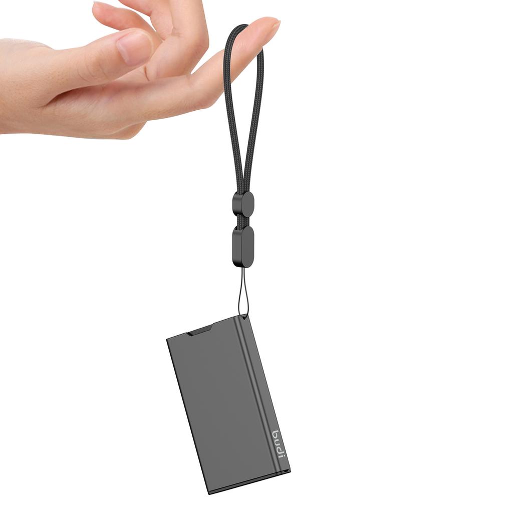 BUDI DC553B Portable Memory Card Storage Box for SD TF Nano Cards Protecter Case