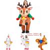Cartoon Unicorn Squirrel Elk Chicken Costume With Sewing Craft For Childrens Party And Performance