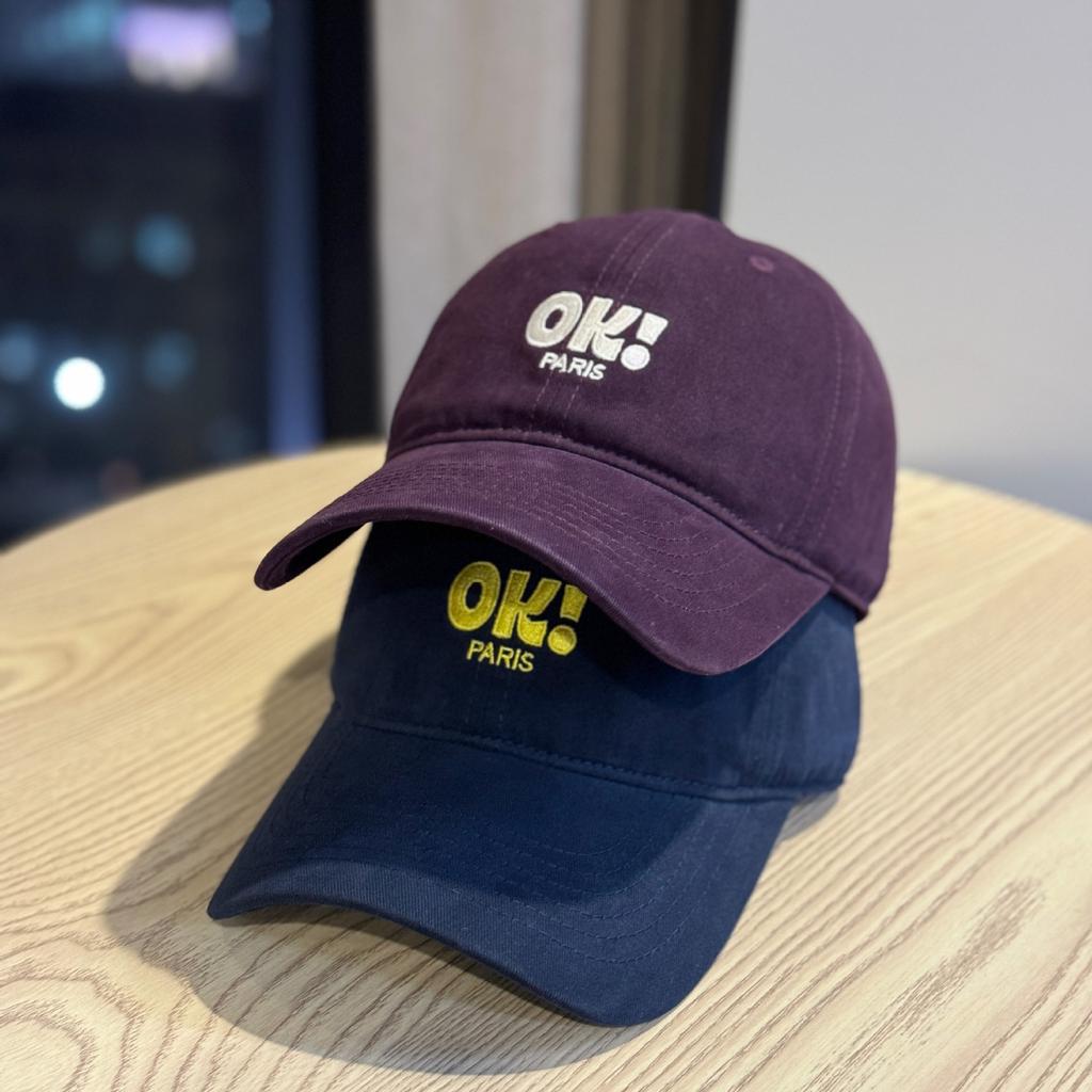 Korean-style versatile all-season soft-top baseball cap for women with large heads and round faces, new letter-embroidered baseball cap for men