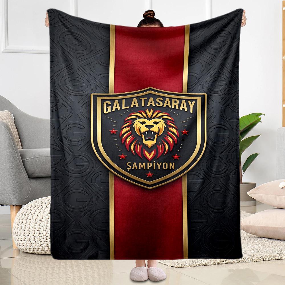 Galatasaray 90 Blanket Comfortable Great for Couch Bed Office All-Season Use Warmthful Decor Ideal Gift For Birthday Valentine'S Day