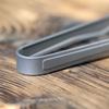 Lixada Titanium Tongs Clip with Spork BBQ Grilling Tool Lightweight Outdoor Camping Backpacking Hiking Cookware