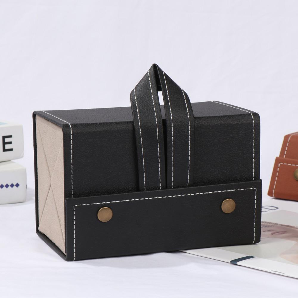 PU Leather Travel Display Sunglasses Case Eyeglasses Holder Glasses Organizer Storage Box