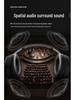 Игровые Bluetooth-наушники с оголовьем 2025: Беспроводные, С шумоподавлением, Мощный бас, Сверхдолгая работа от батареи, Для спорта