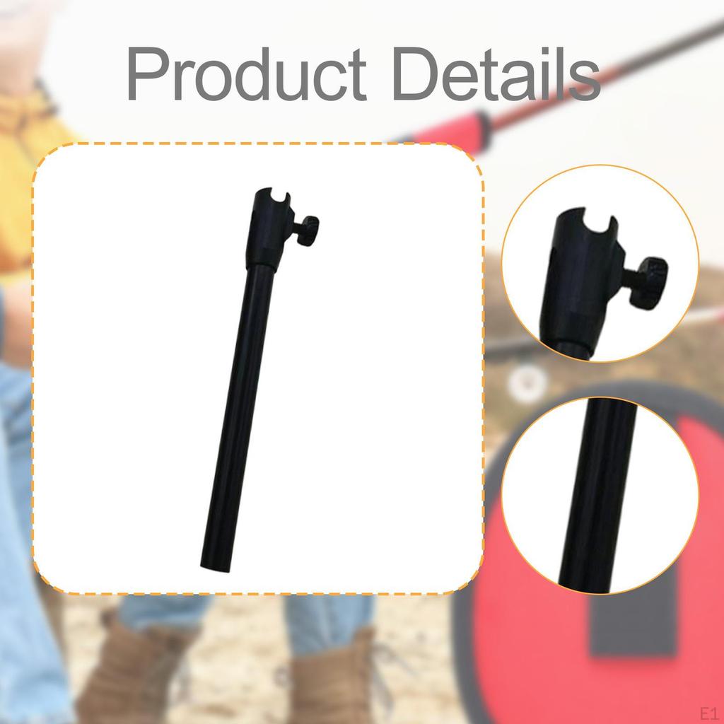 Кронштейн для подставки для приманок из алюминиевого сплава 19,5 см Опорная труба Приманки Удилище для прибрежного пляжа