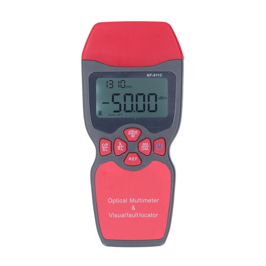 NOYAFA Optical Power Meter for Fiber Rechargeable 3 in 1 Handheld Multimeter Visual Fault Location