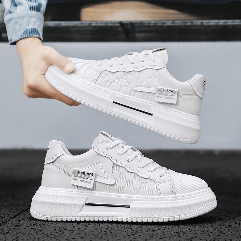 Shell head shoes raw board shoes casual sports leather shoes personalized sports