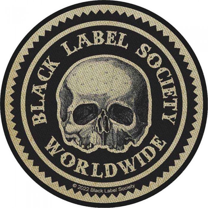 Всемирная тканая стандартная нашивка Black Label Society