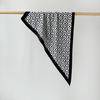 Twill Light Luxury High Sense Simulation Silk Headscarf Waist Triangle Scarf Silk Scarf Multi-Function