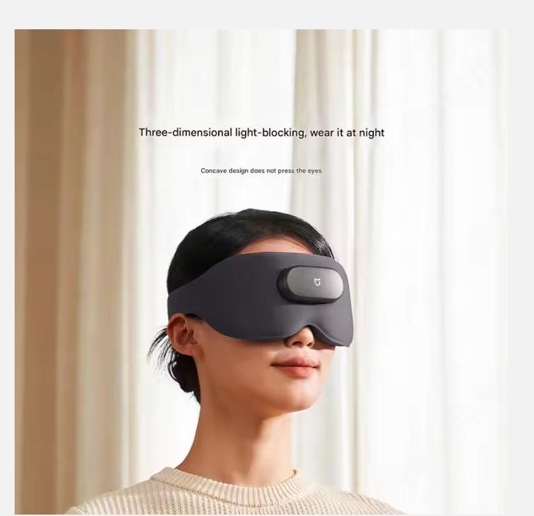 2025 Новый Xiaomi Mijia Smart Massage Eye Mask Home Office Eye Mask Spa Hot Compress Mi Home App Customized Massager Eye Protector