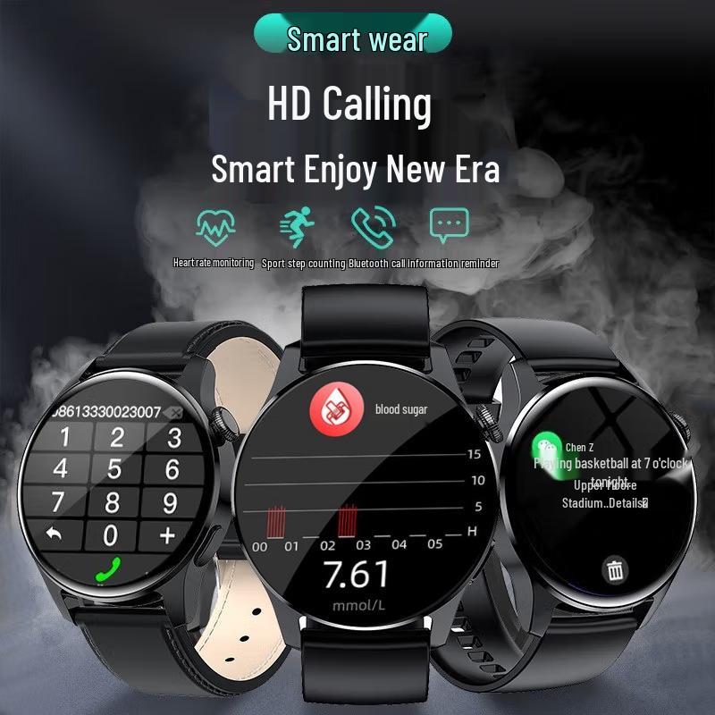 Умные часы Watch5 Sport: Многофункциональный OLED HD экран с Bluetooth